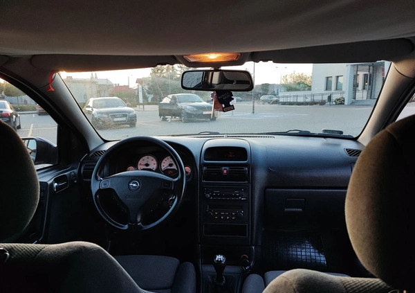 Opel Astra cena 5200 przebieg: 339140, rok produkcji 2002 z Brusy małe 67